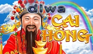 Tampilan antarmuka permainan slot Cai Hong pada layar ponsel pintar